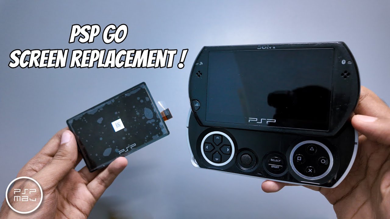 How to replace or fix PSP Go screen (with link)