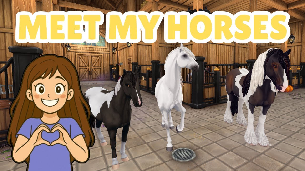 ЗНАКОМЬТЕСЬ СО ВСЕМИ МОИМИ ЛОШАДЯМИ В STAR STABLE ОНЛАЙН