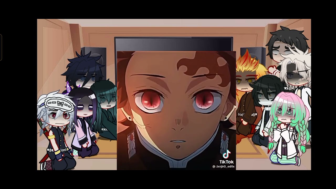 Hashiras react to Kamado Tanjiro [ canon ship ]