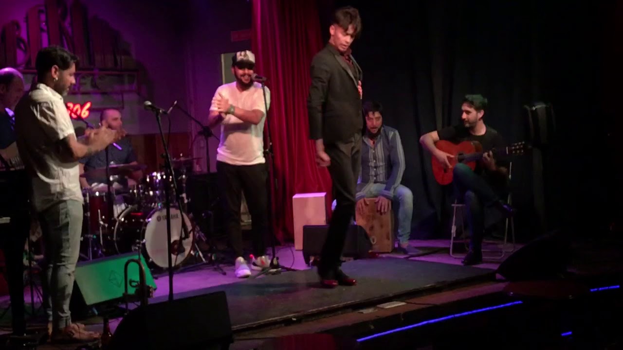 Flamenco en Café Berlín con Rafita de Madrid y Rubén Romero