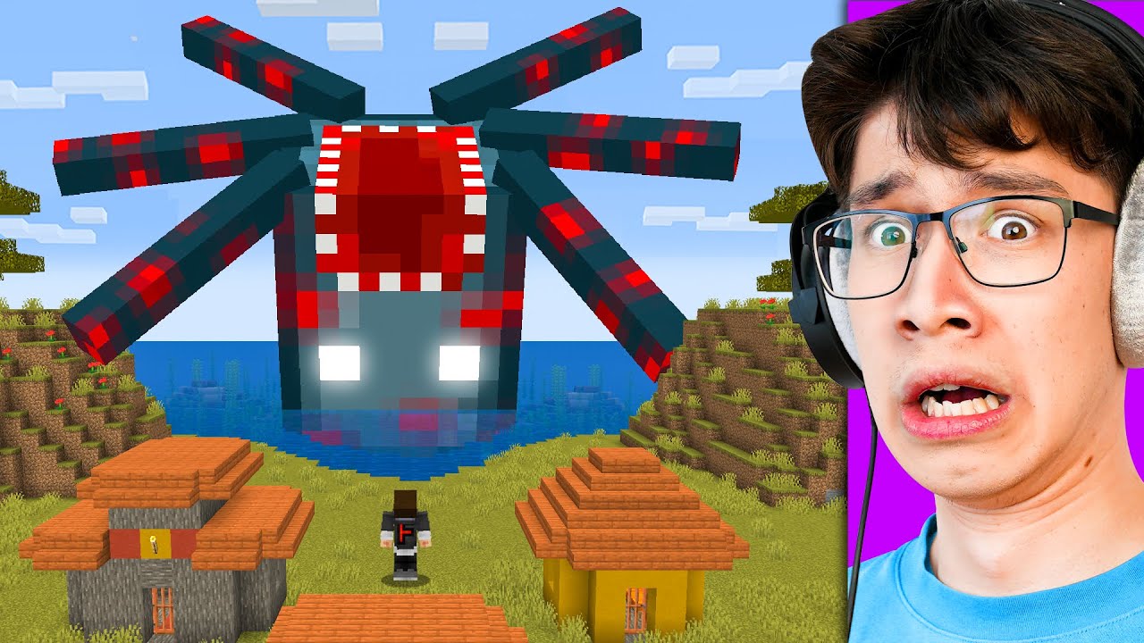 Я обманул своего друга, играя за КОРОЛЕВУ КАЛЬМАРОВ в Minecraft