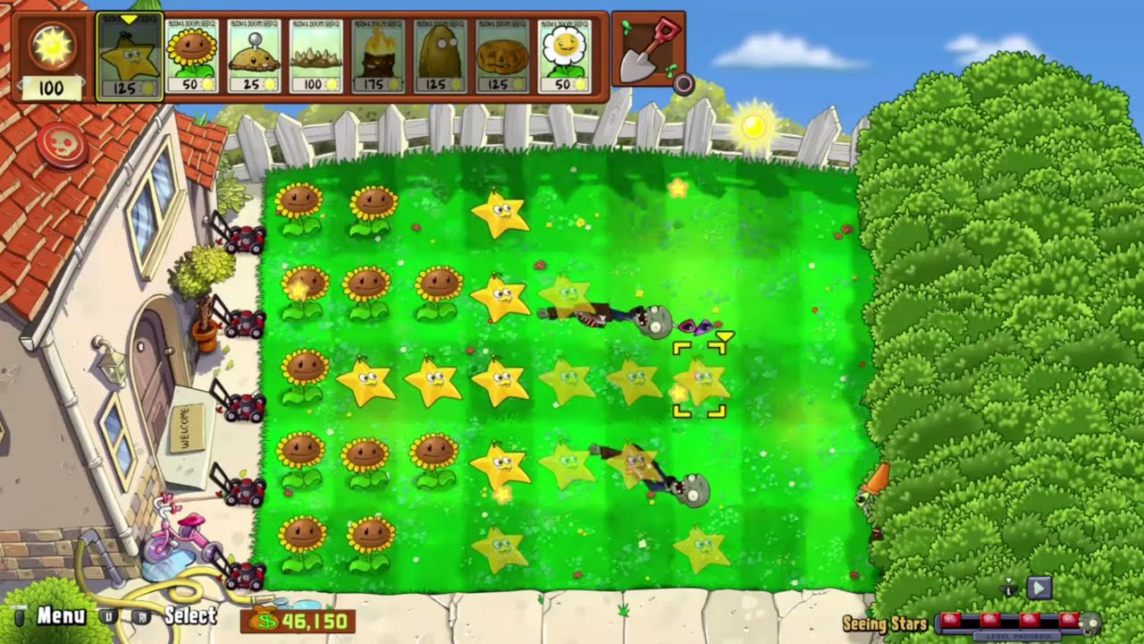 Plants vs Zombies: Replanted I Shooting Star trophy