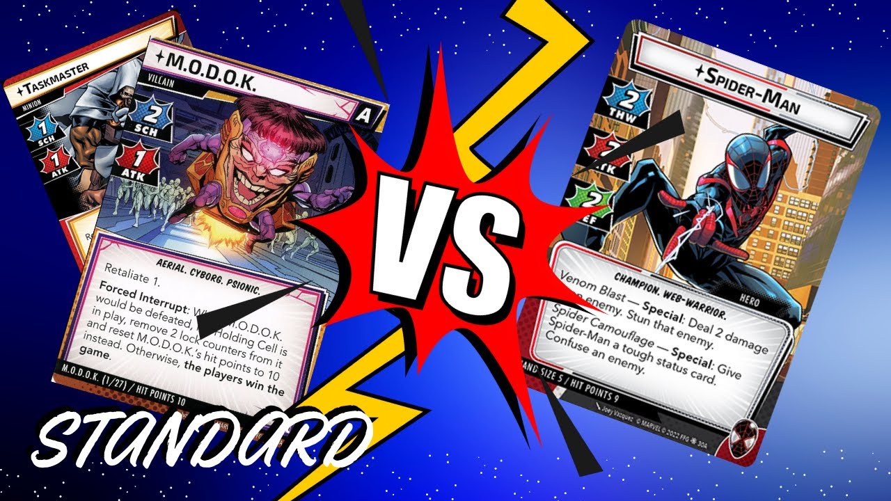 Randomized Game: Leadership Spider man (miles) Vs Standard M.O.D.O.K.