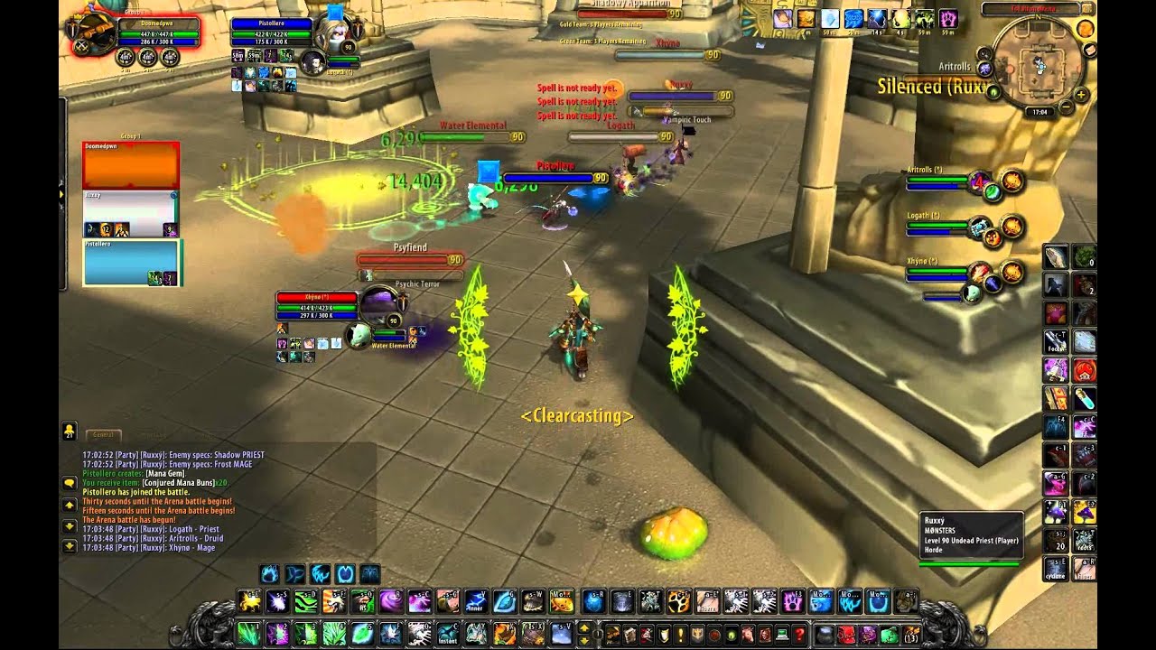 3v3 Arena Shatreeplay (God Comp) Druid POV - 2550 MMR - S13 Season MOP