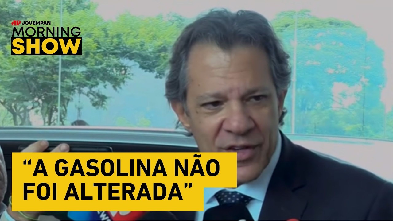 Haddad diz que “especuladores” não BAIXARAM PREÇO dos combustíveis
