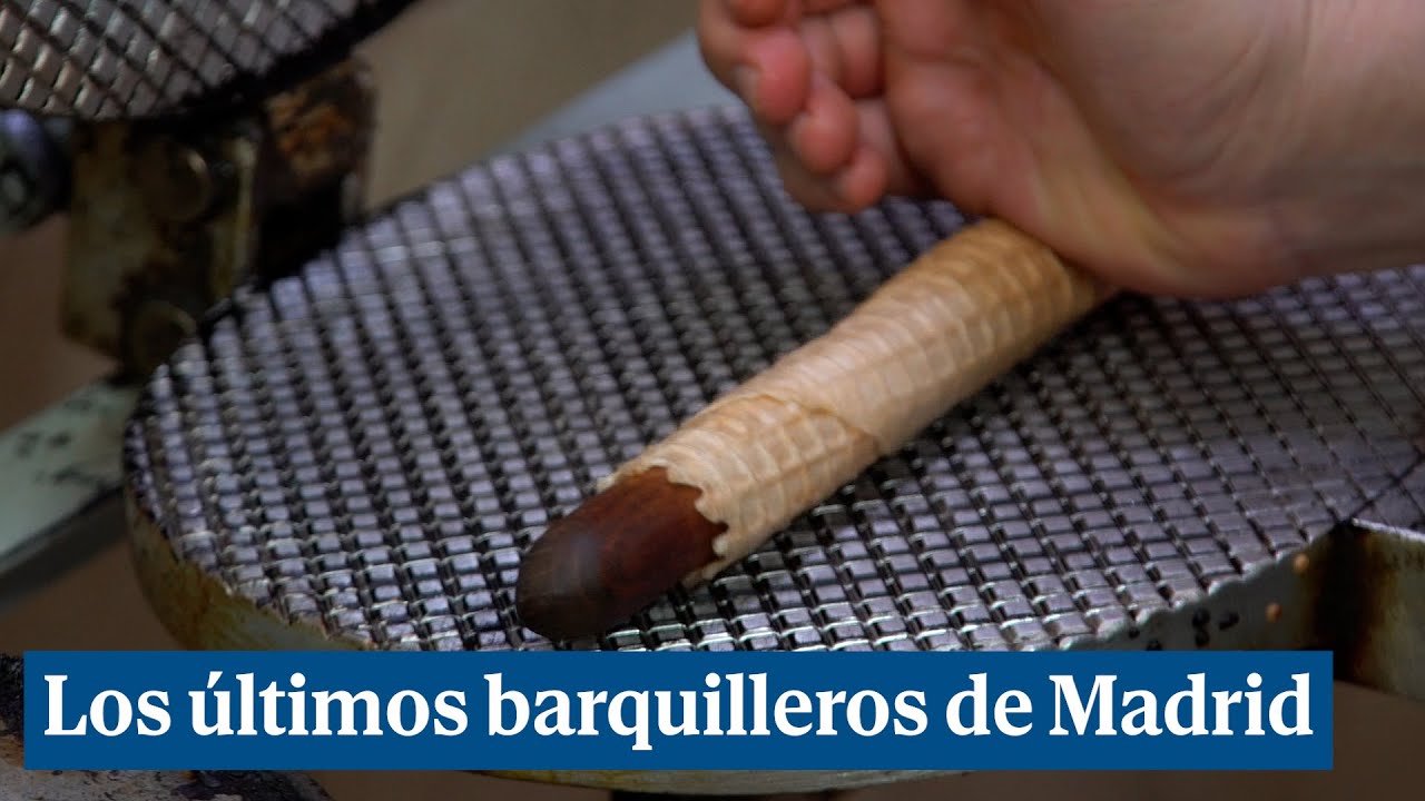 Los &uacute;ltimos barquilleros de Madrid