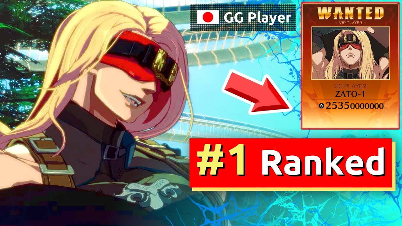 GGST ▰ GG Player (#1 Ranked Zato-1) vs えるっち (Ram). Guilty Gear Strive