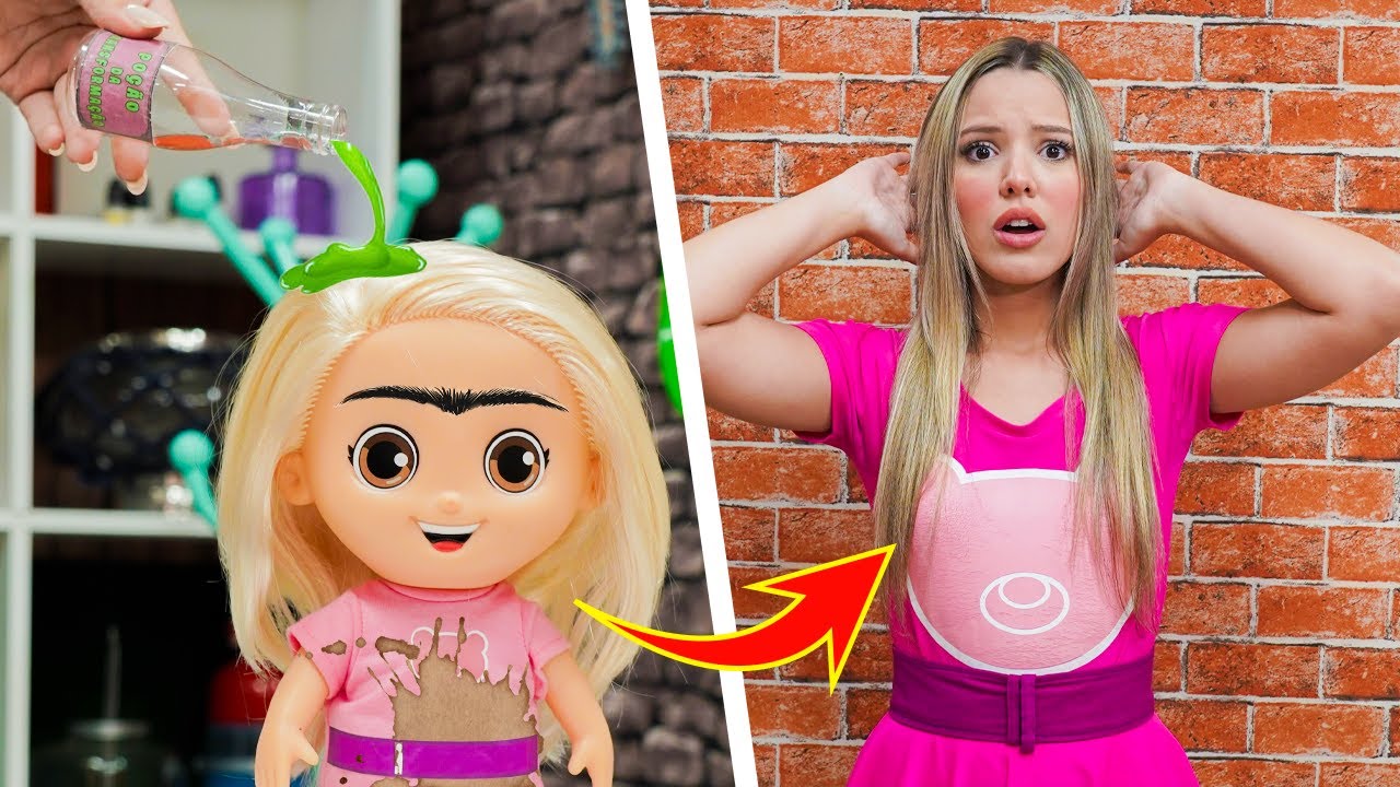 BONECA DA AVENTUREIRA ROSA GANHOU VIDA