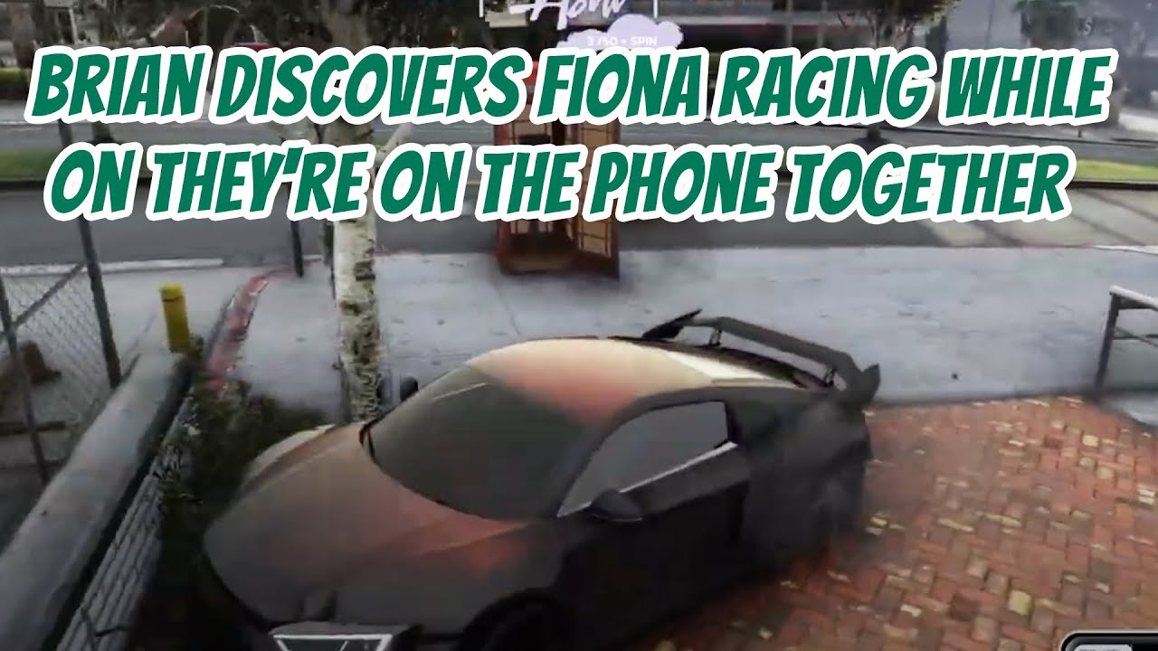 Brian Discovers Fiona Racing While on They're on the Phone Together - Ashi || GTA 5 RP NoPixel