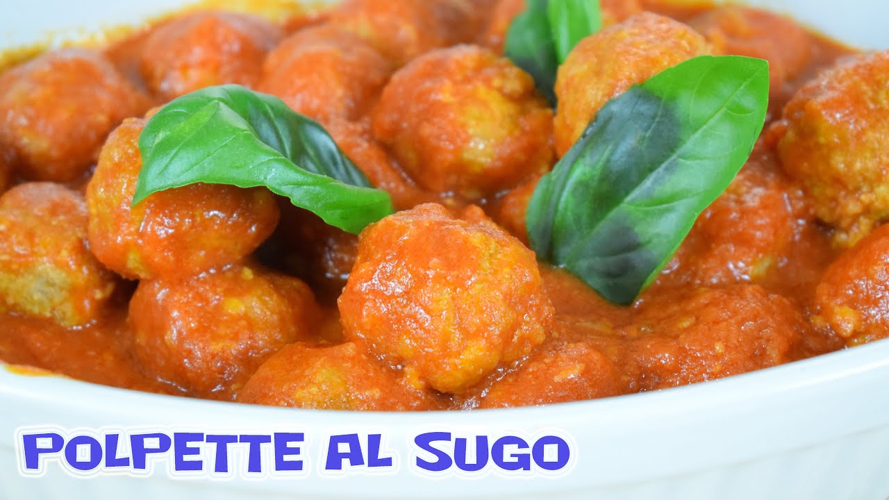 POLPETTE AL SUGO - Ricetta ideale per bambini