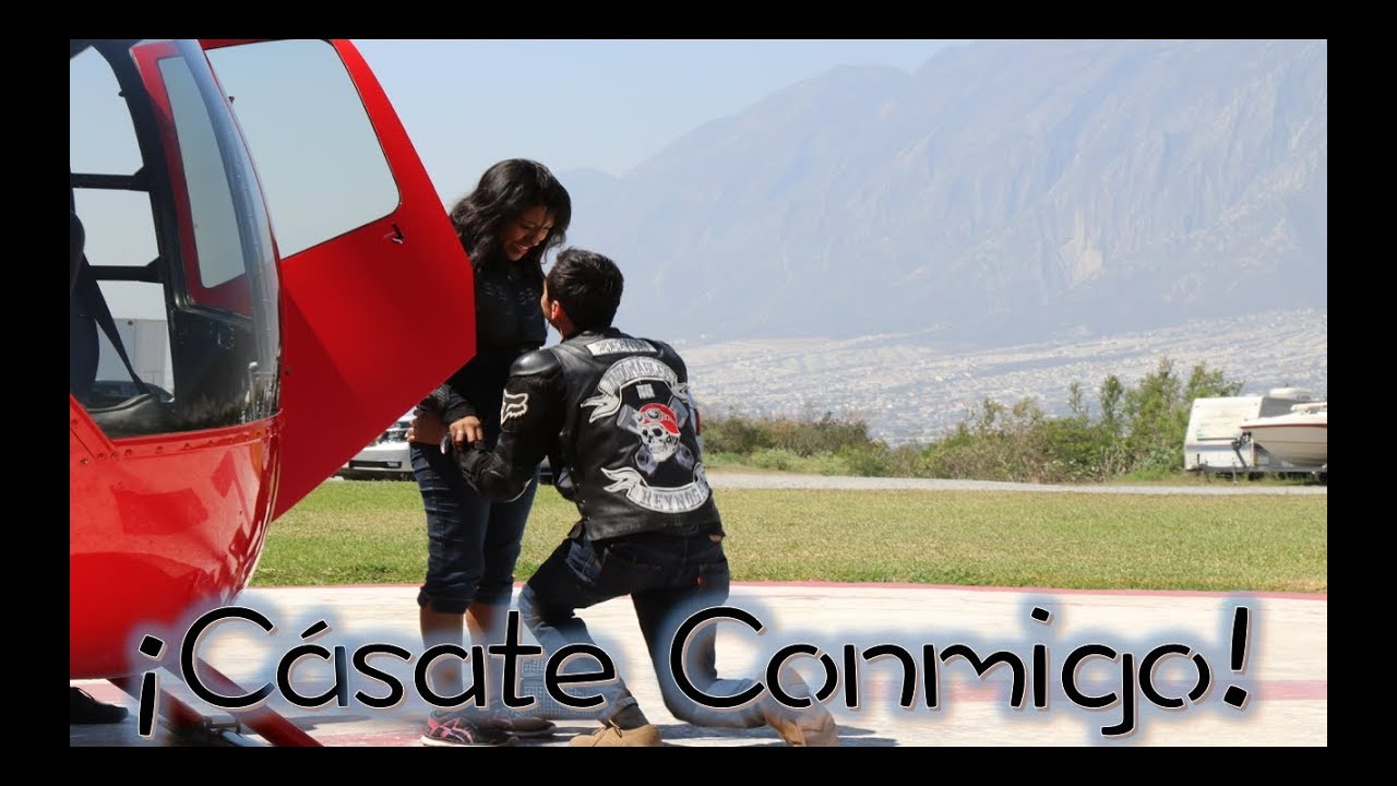 Propuesta Matrimonio Monterrey NL. (Helicóptero y Motos)