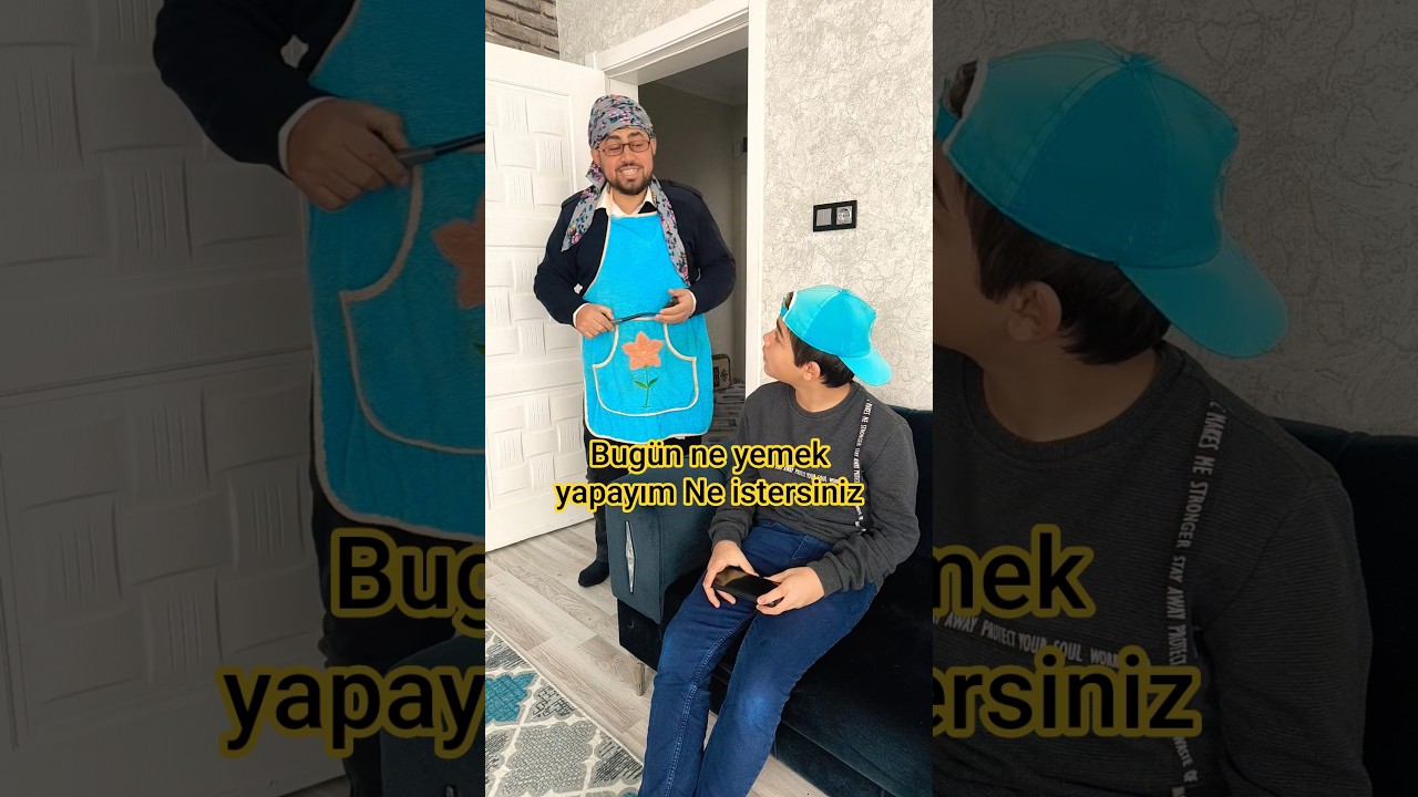 Annemin yemek yaparken siniri