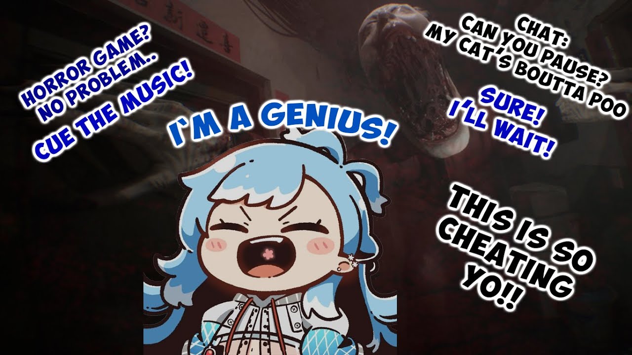 Kobo's Strat On Playing This Horror Game Were to *Open Tiktok* and *Play Music* |Hololive ID|