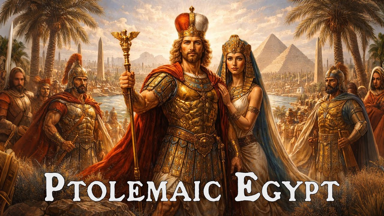 Fall Asleep Learning The ENTIRE History of Ptolemaic Egypt | Immersive History For Sleep