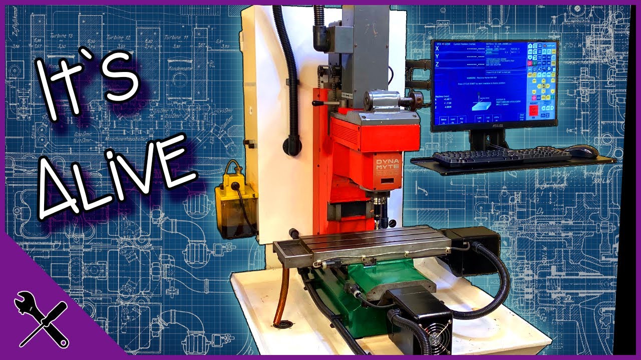 Centroid Acorn CNC Retrofit Complete