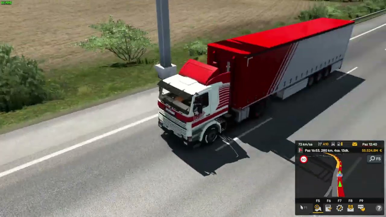 ETS 2 DEDE SCANIA İLE YOLLARA DEVAM İYİ SEYİRLER