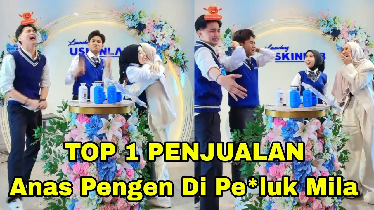 TOP 1 PENJUALAN, ANAS PENGEN DI PE*LUK MILA, VALEN GETOK KE**PALA ANAS