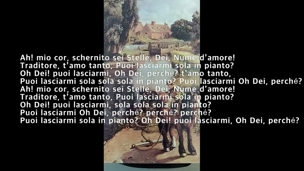 Ah mio cor, Alcina, G.F.Handel, Pav Ahn, ahnpav, 안파브, 오페라, opera, 이탈리아 가곡, Italian Song