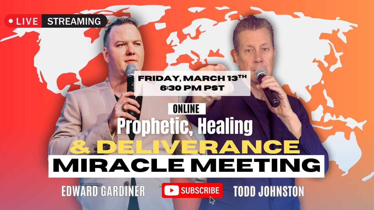 Friday 13th March Online Prophetic Healing Miracle Meeting