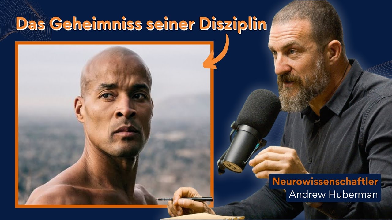 David Goggins über Willenskraft: Wie du grenzenlose Disziplin entwickelst (Huberman Lab)