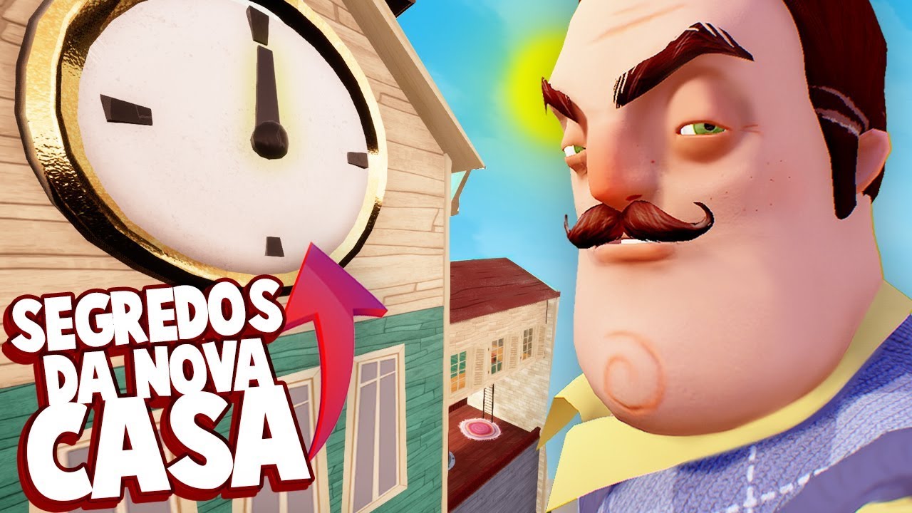 O SEGREDO FINAL DA NOVA CASA DE HELLO NEIGHBOR!!! A NOVA CASA DO VIZINHO! | Hello Neighbor