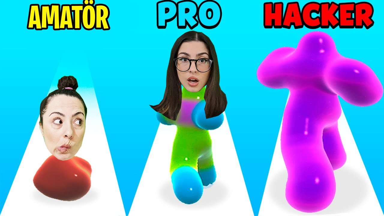 SLİME'LARI  KAÇIRMA KOCAMAN OL OYUNU KAZAN !! BLOB RUNNER 3D EYLÜL LAL