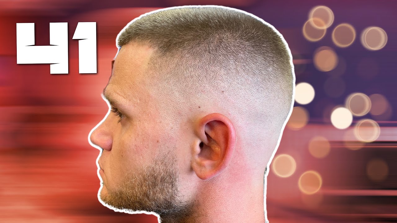 Skin Fade With #3 on Top