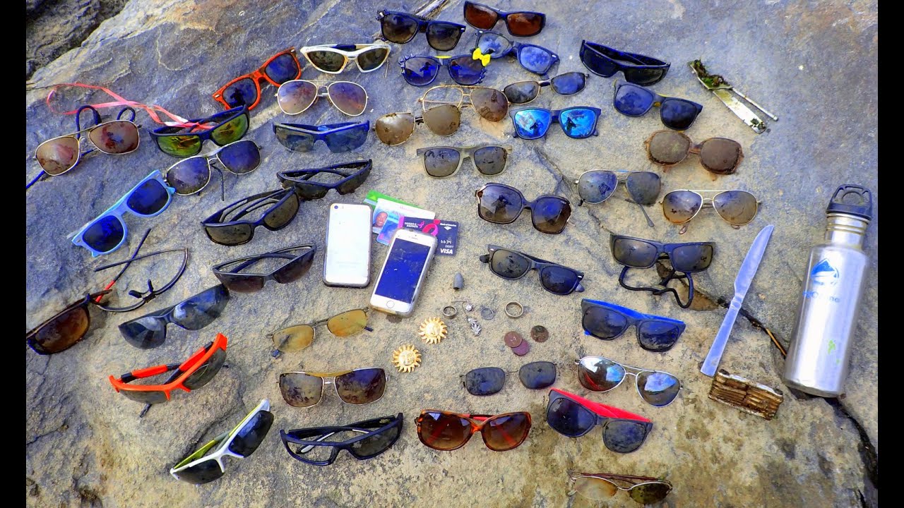 River Treasure: 2 iPhones, Mega Sunglasses, Jewelry and MOAR!