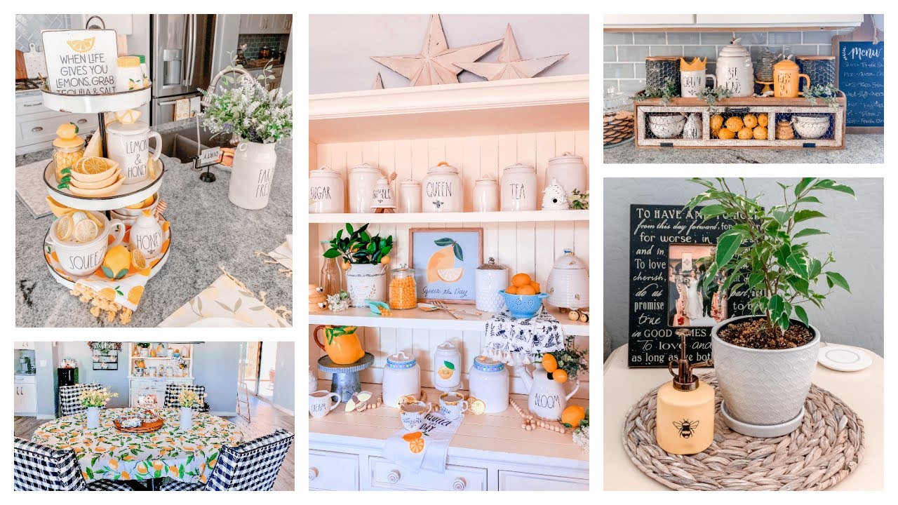 SPRING TO SUMMER HOME TOUR 2021 | LEMON AND BEE THEME