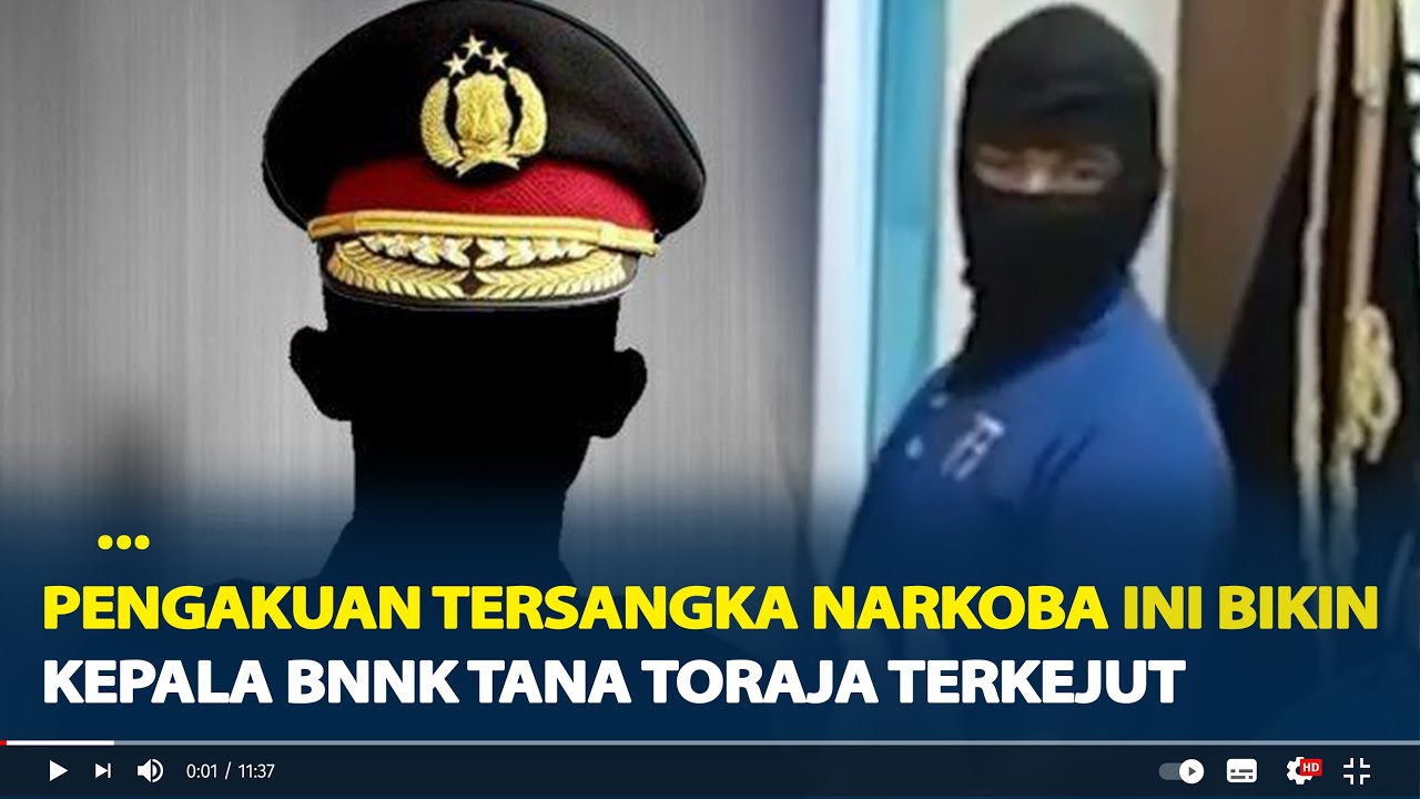 Tersangka Narkoba Ini Bikin Kepala BNNK Tana Toraja Terkejut, Berani Karena Dilindungi Polres