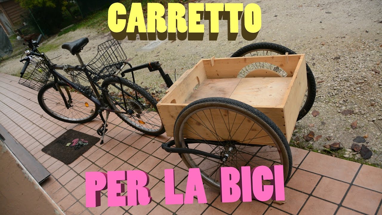 Il carretto per la bici FAI DA TE!