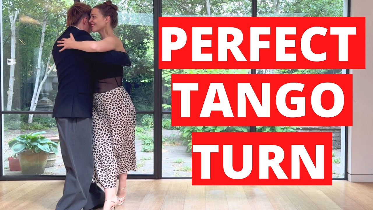 Tango Turn: Giro Milonguero With A Sacada (Close Embrace)