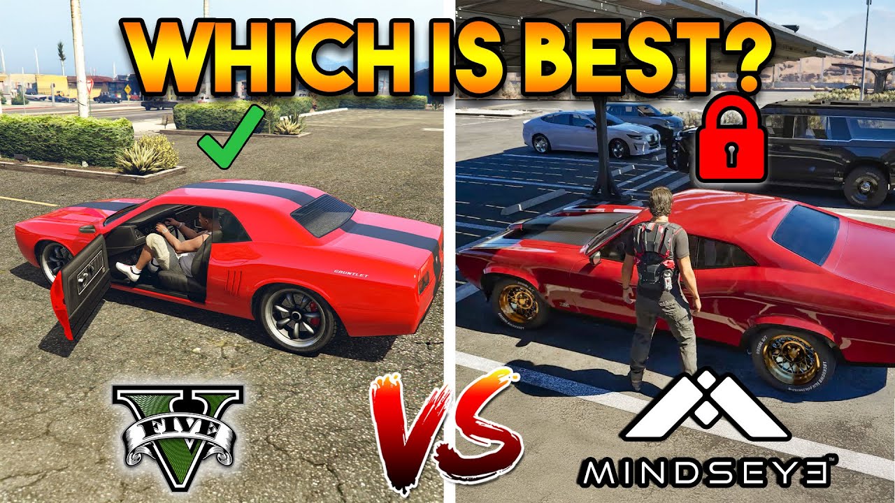 GTA 5 IS BETTER THAN MINDSEYE ! (GTA 5 VS MINDSEYE)