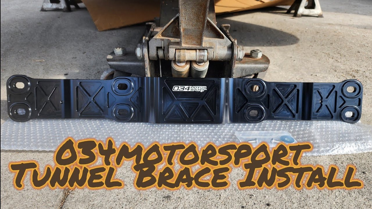 034Motorsport Driveshaft Tunnel Brace, C7/C7.5 Audi A6/S6/RS6 & A7/S7/RS7 Install