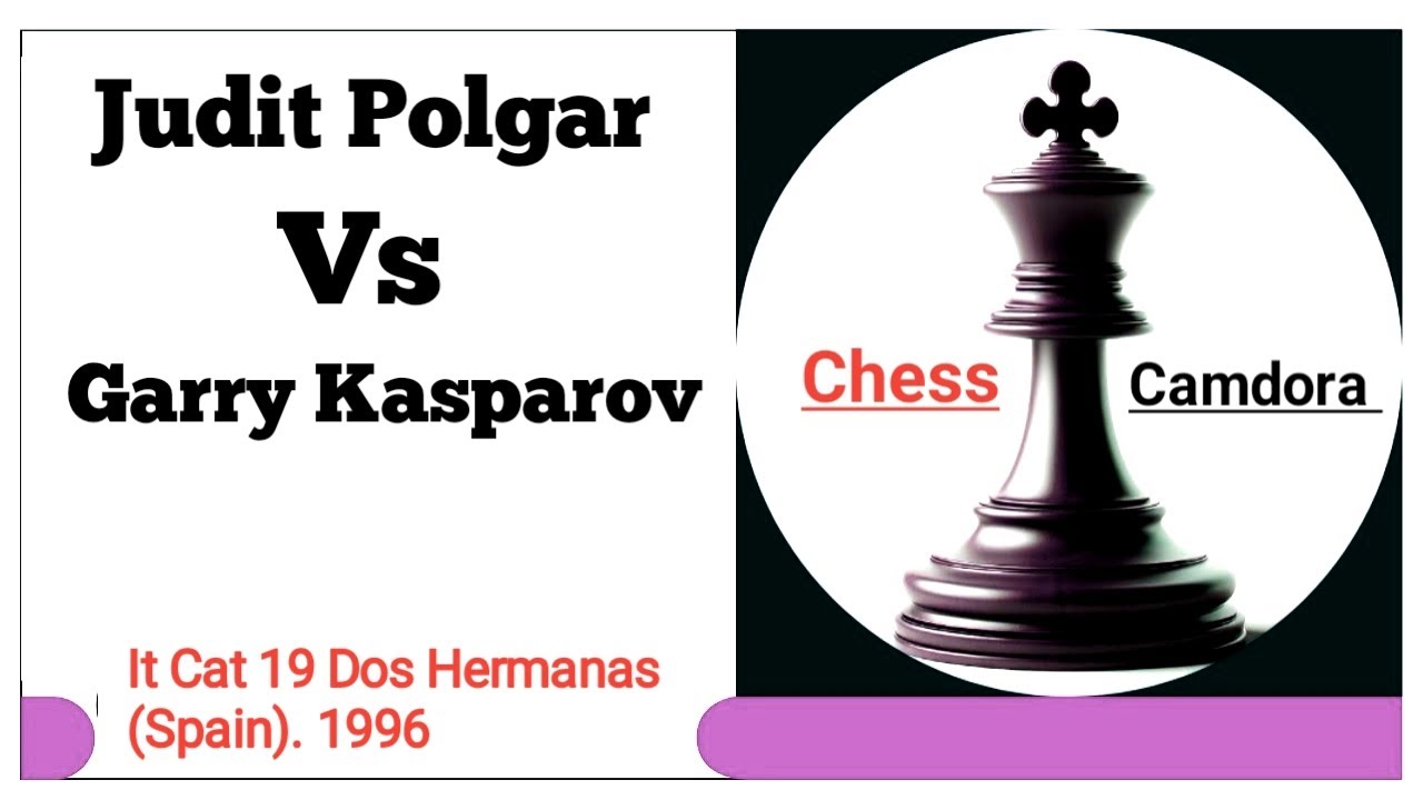Judit Polgar vs Garry Kasparov. It cat 19 Dos Hermanas (Spain). 1996