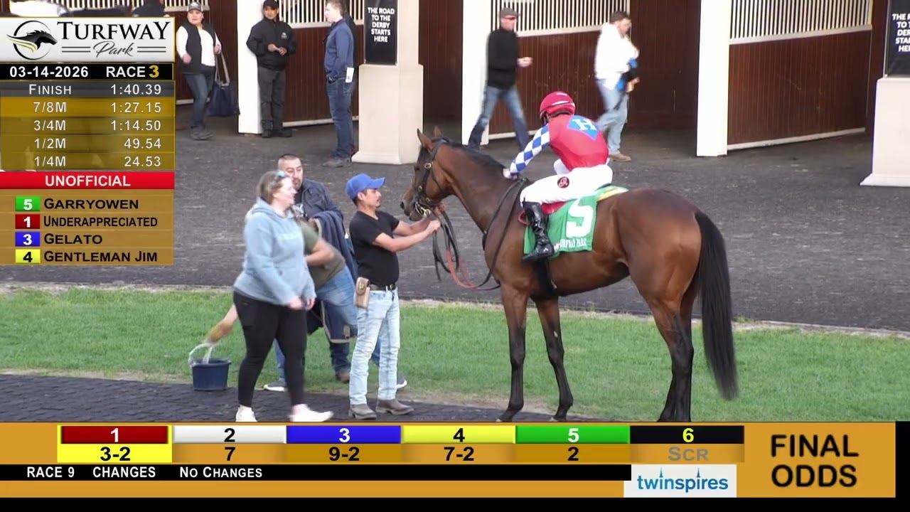 Turfway Park Report 3/14/2026