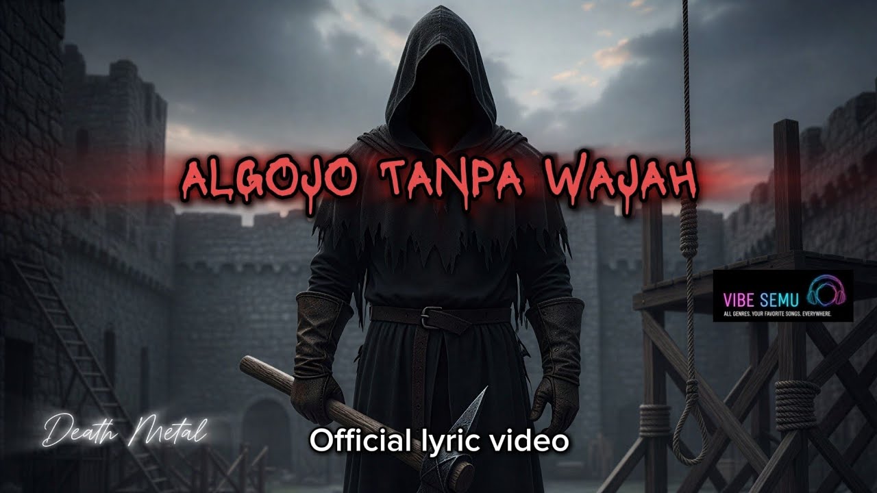 Death Metal | Algojo Tanpa Wajah (Official Lyric Video) Maut menunggumu❗