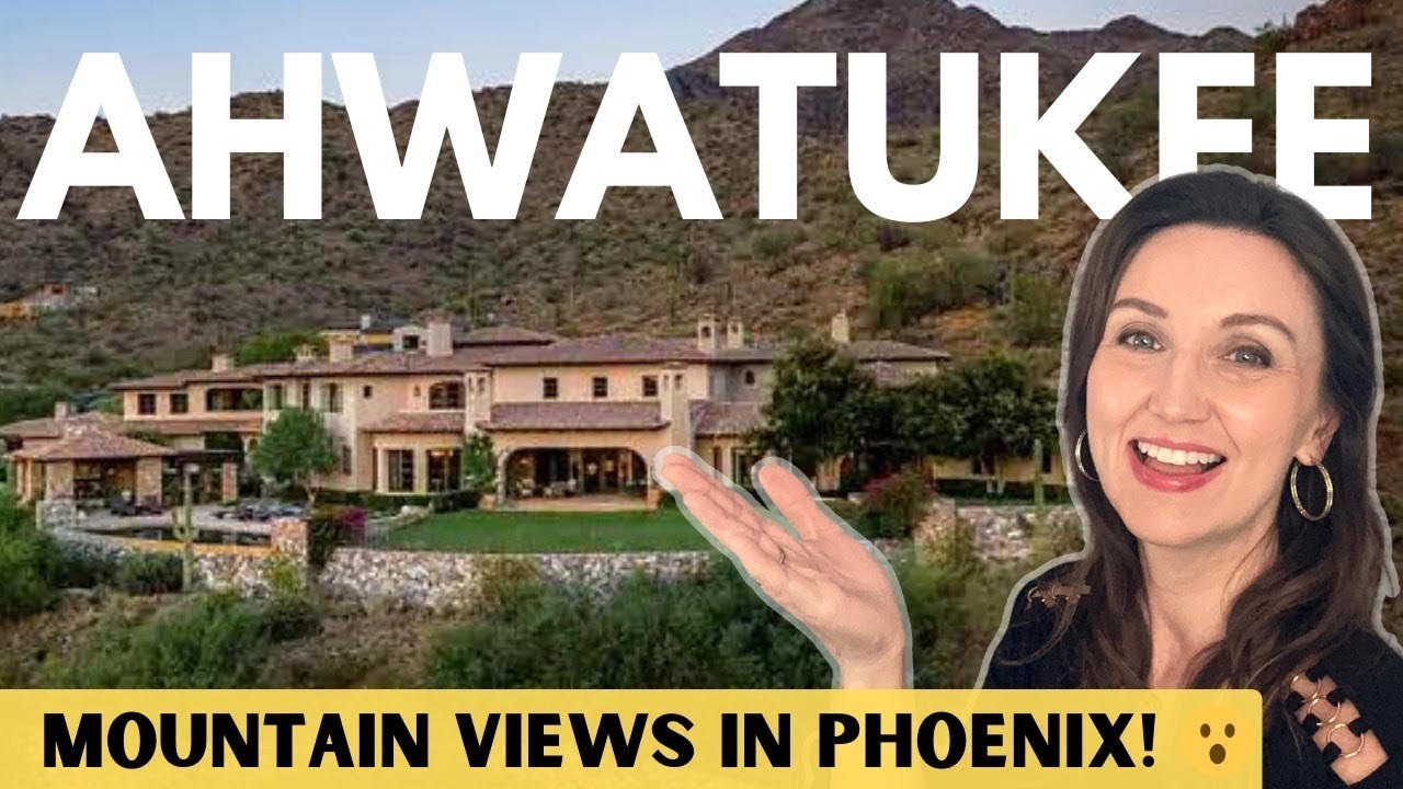 Secret PHOENIX ARIZONA Suburb with Mountain Views [LIVING IN AHWATUKEE ARIZONA]