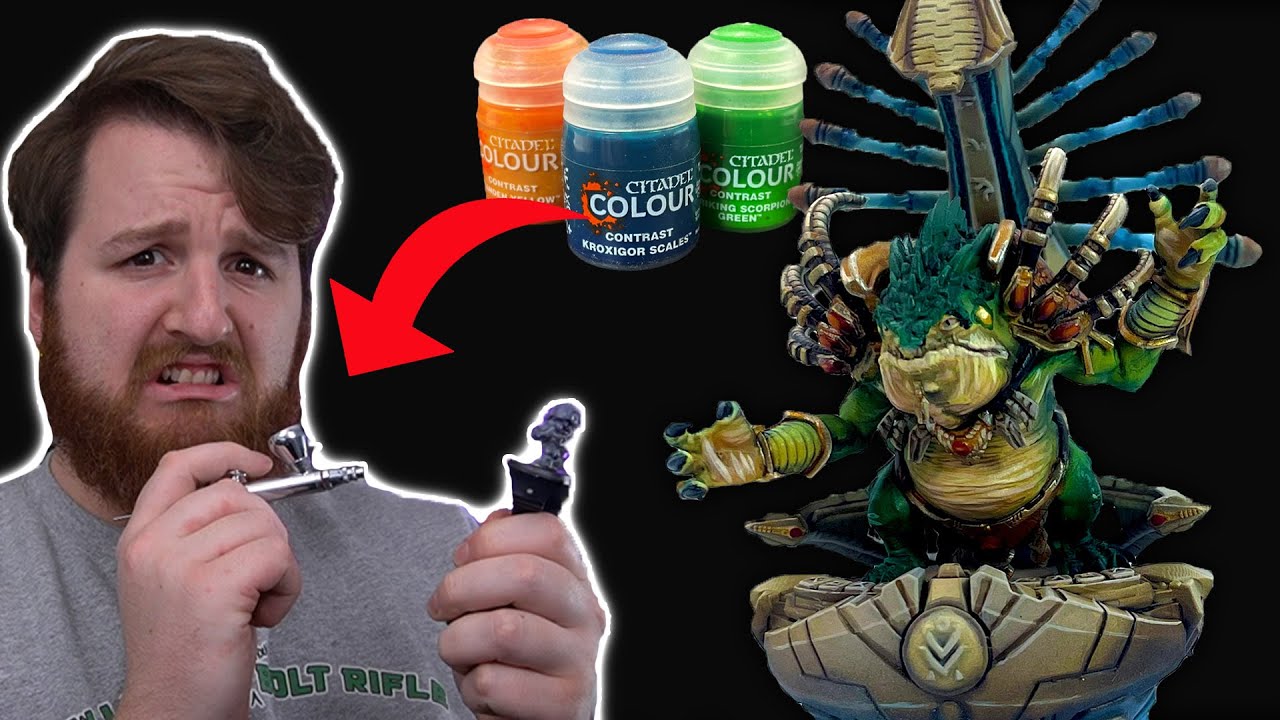 You SHOULD be putting Contrast in your Airbrush!