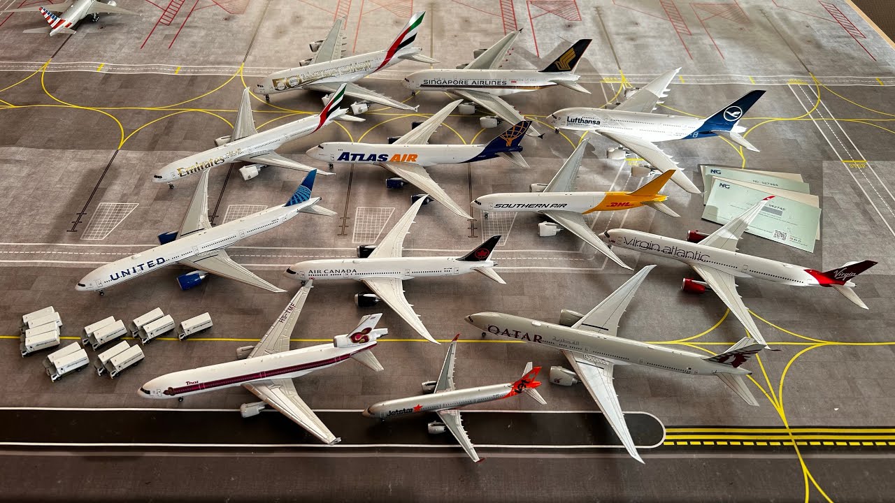 MASSIVE UNBOXING! Unboxing TWELVE New 1:400 Model Planes!