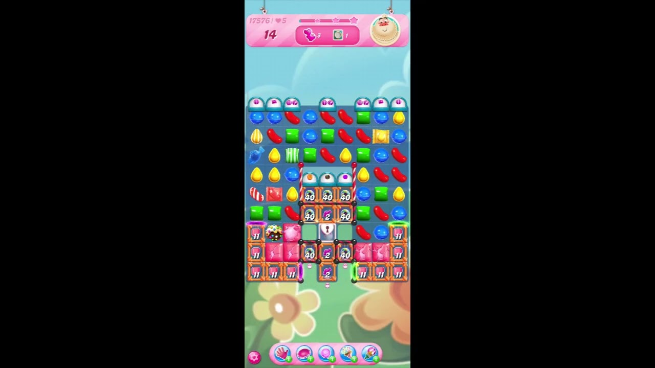 Candy Crush Saga Level 17576 mov