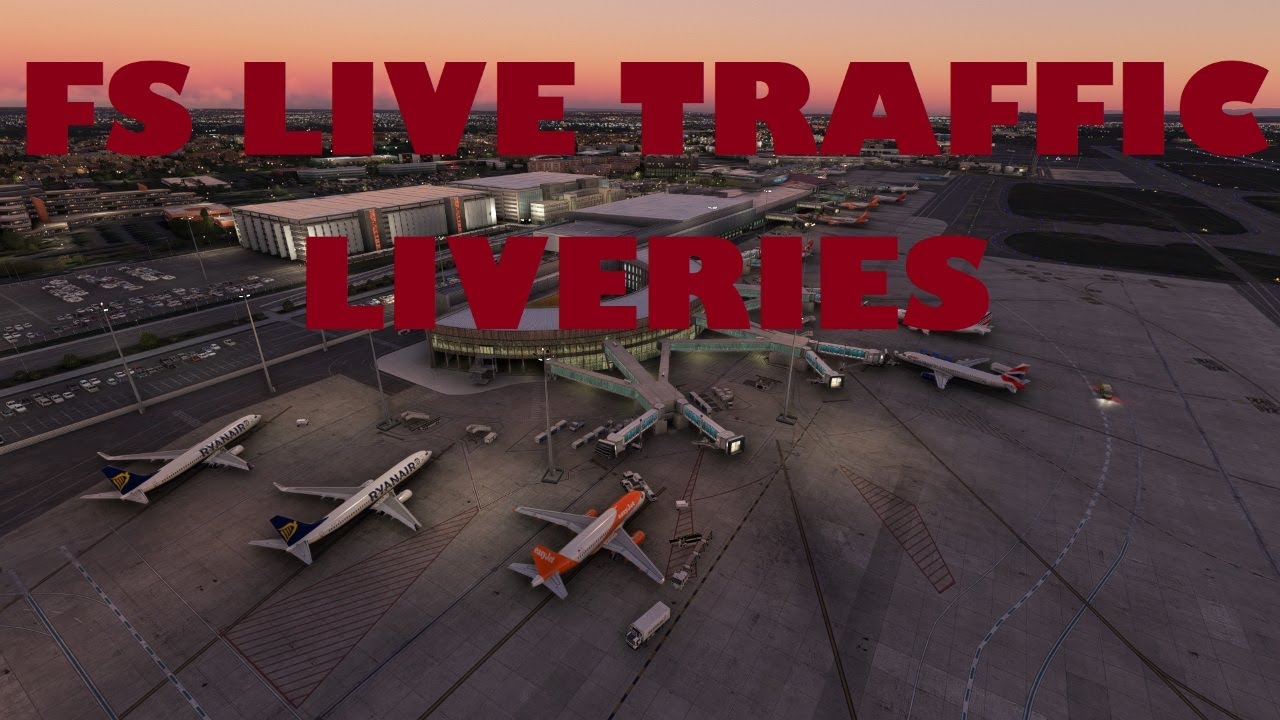 MSFS: FS Live Traffic Liveries. Il nuovo tool per il traffico AI.