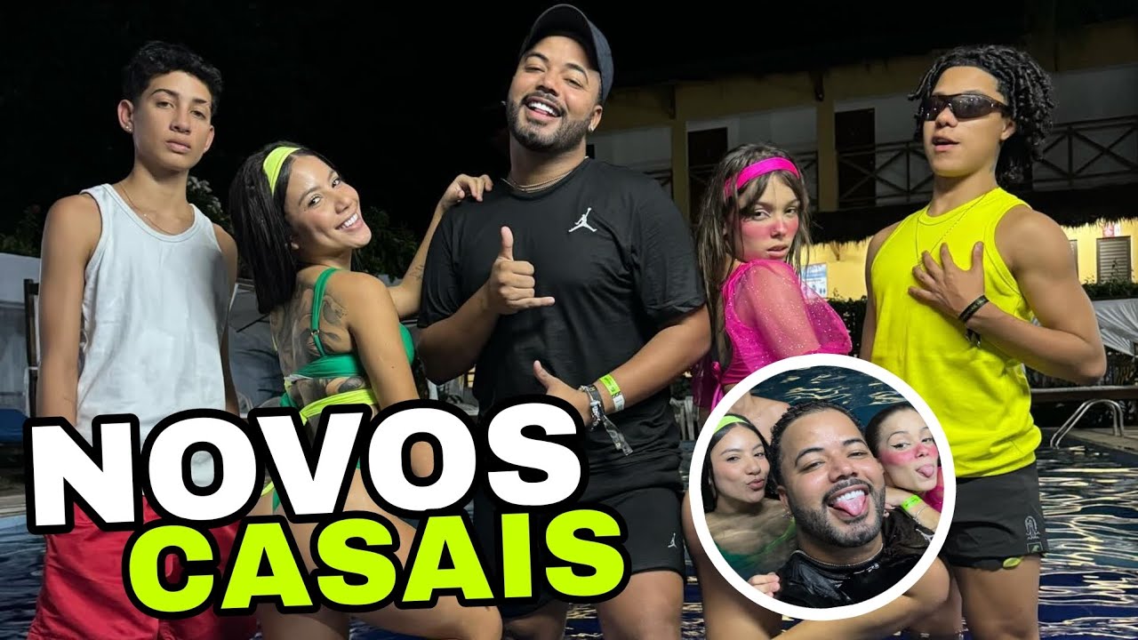 🔥 NOVOS CASAIS DA TURMA DO HYTALO SANTOS | MIGUEL COM DANNYNHA | KAMYLINHA COM ANDYN | EURO