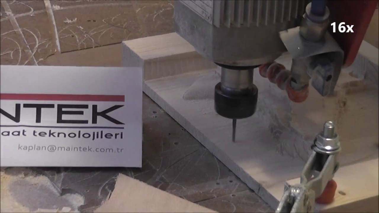 Maintek CNC - Rölyef Figür Çalışması