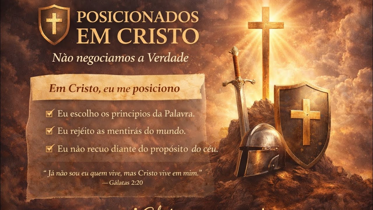 ☕️POSICIONADOS EM CRISTO - Café com Celeste - Escolhe a Palavra