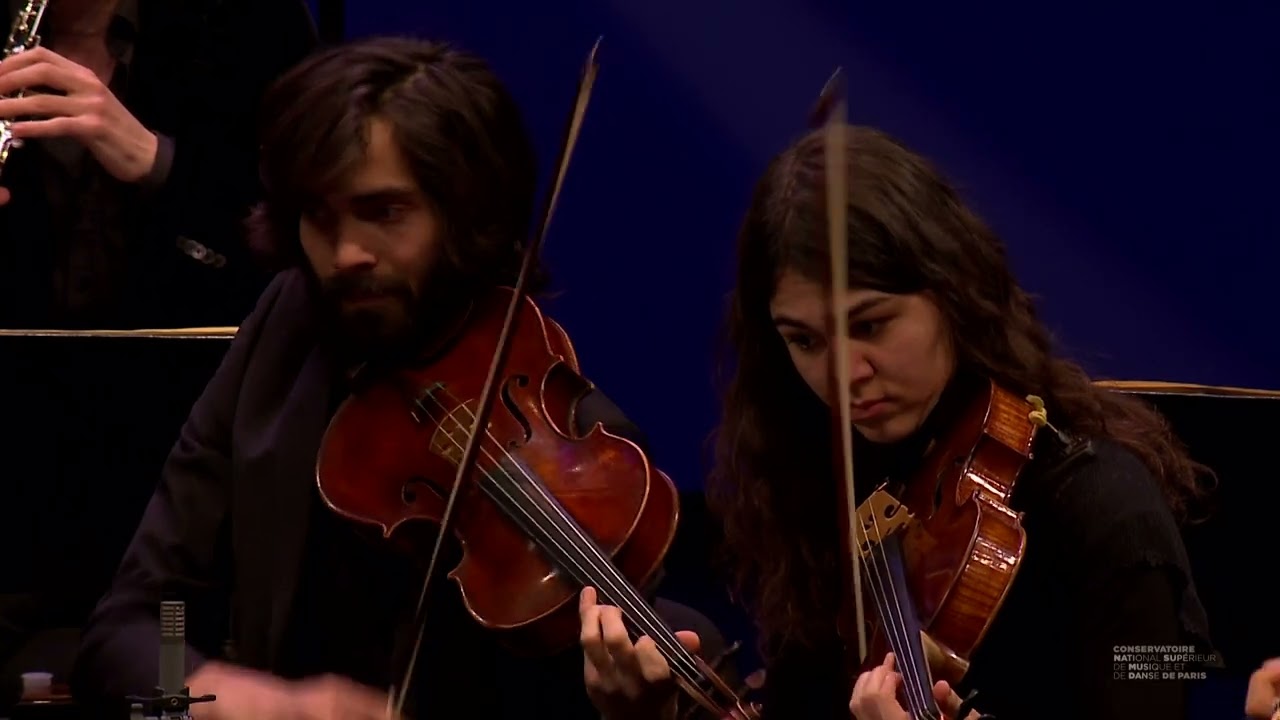 L'Orchestre du Conservatoire sous la direction de François-Frédéric Guy