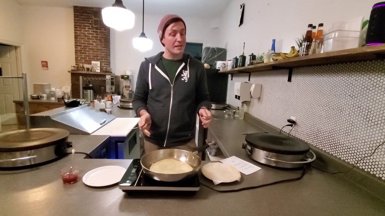 Reheating Cr&ecirc;pes from Portland Street Creperie