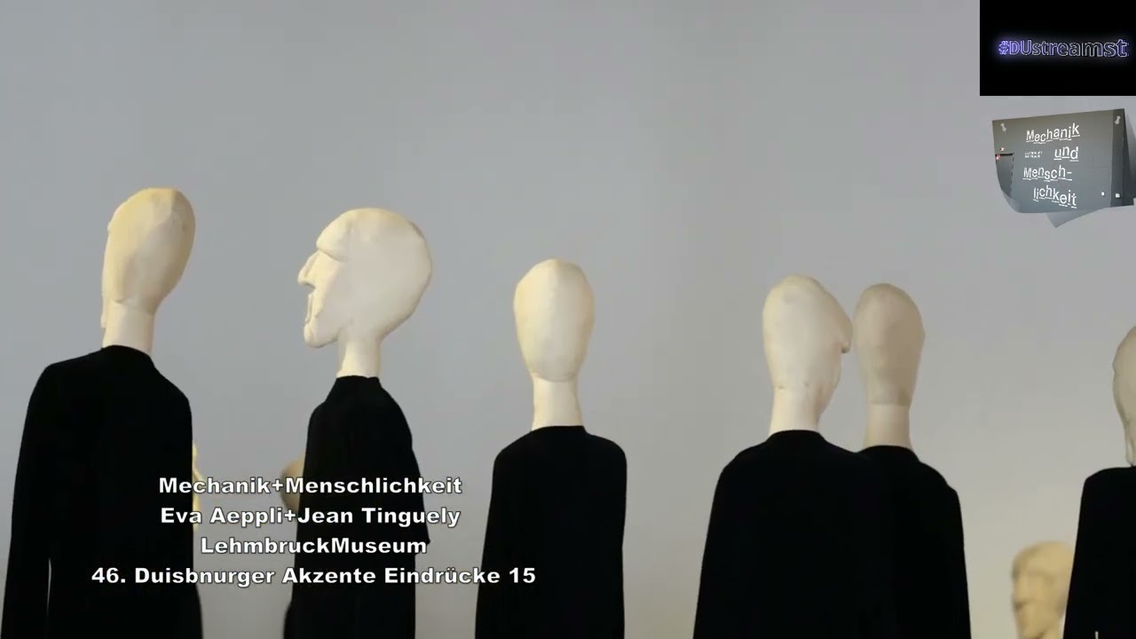 Mechanik+Menschlichkeit Eva Aeppli+Jean Tinguely LehmbruckMuseum 46. Duisburger Akzente Eindrücke 15
