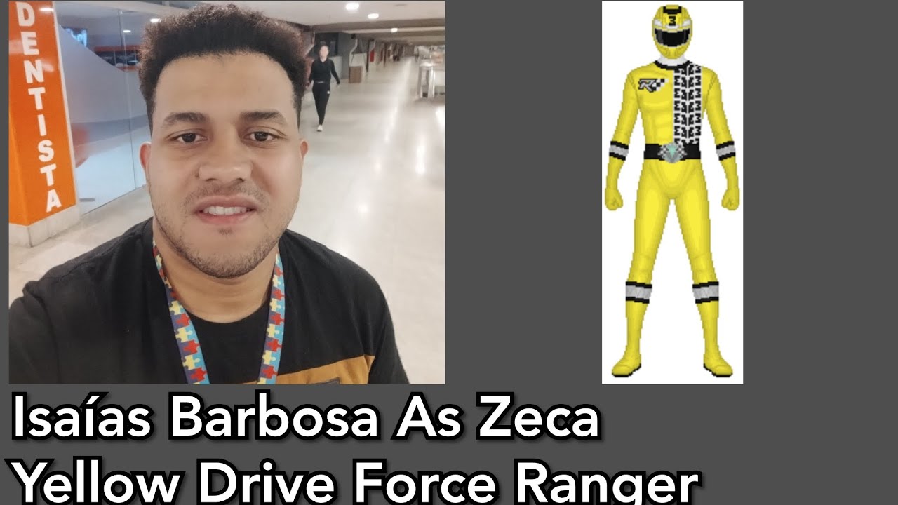 Power Rangers Drive Force (Minha Versão 3) - Fan Art 