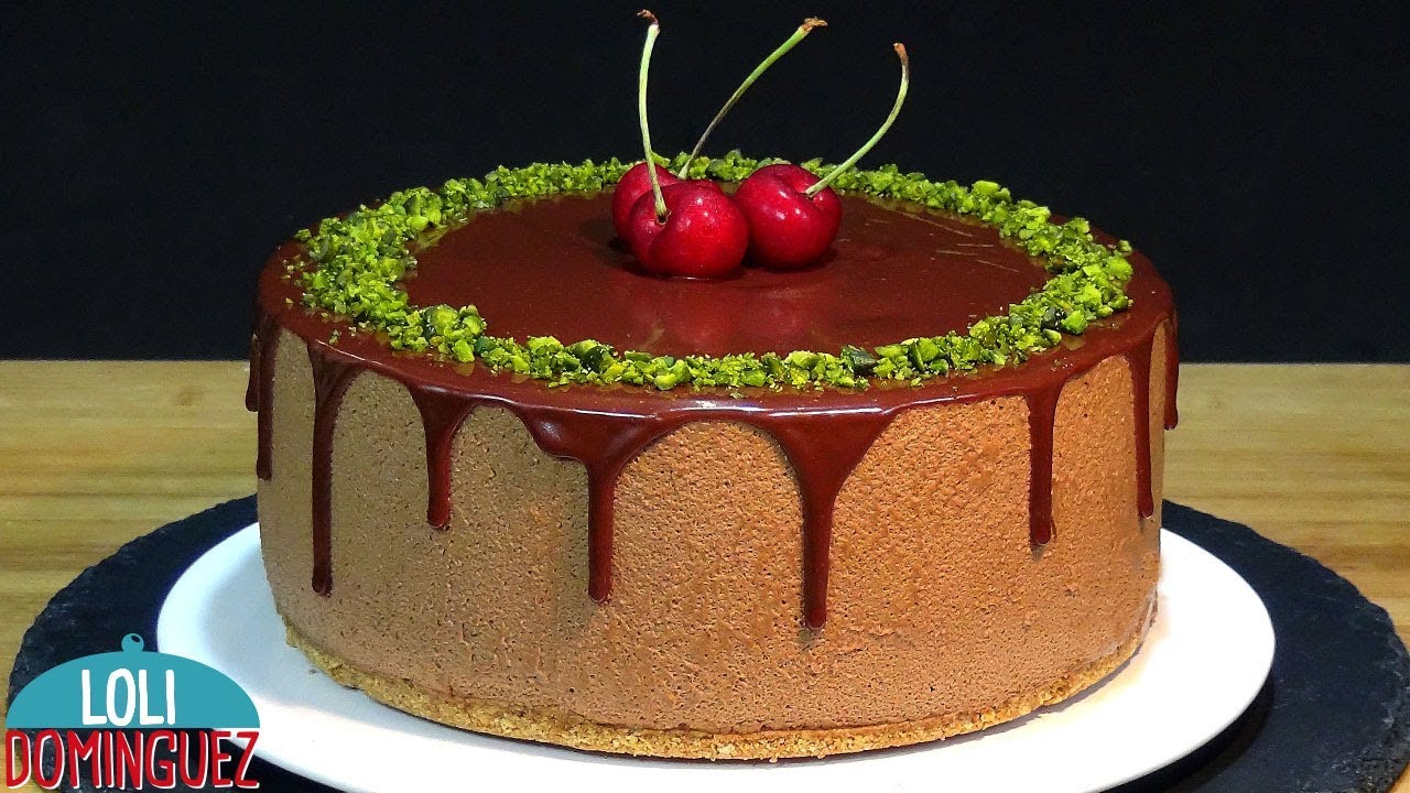 Tarta de chocolate y café SIN HORNO, 😉 un placer solo para adultos - paso a paso - Loli Domínguez